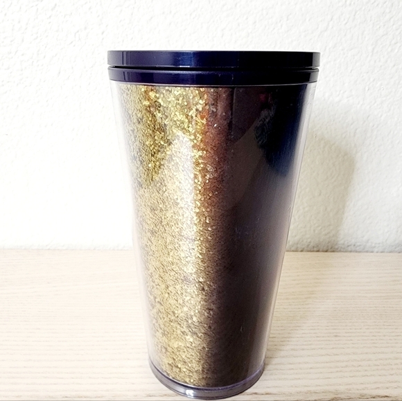 Starbucks Purple/Gold Glitter Tumbler 16oz - Picture 7 of 7